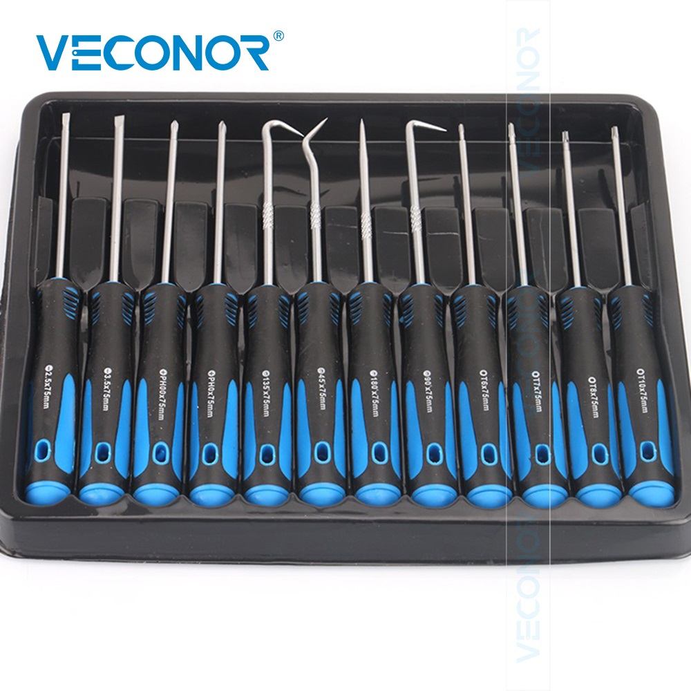 Micro Screwdriver Kit - 12 Chiếc Móc Dầu Cói Nhiên