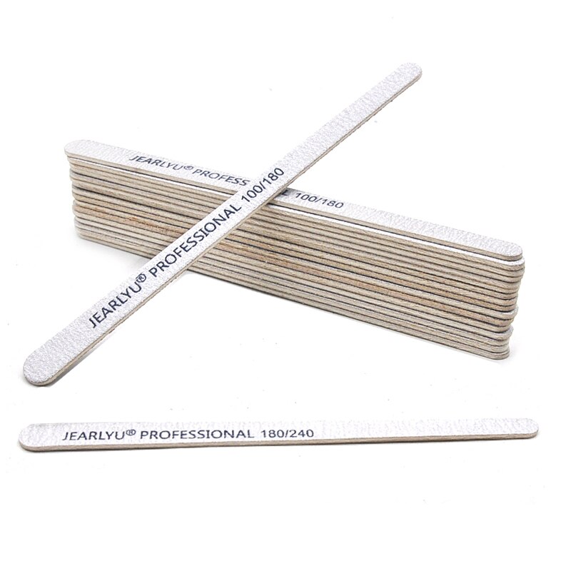 Nail File Titanium - 10/20/100 Pcs Strong Thick Wood Nail