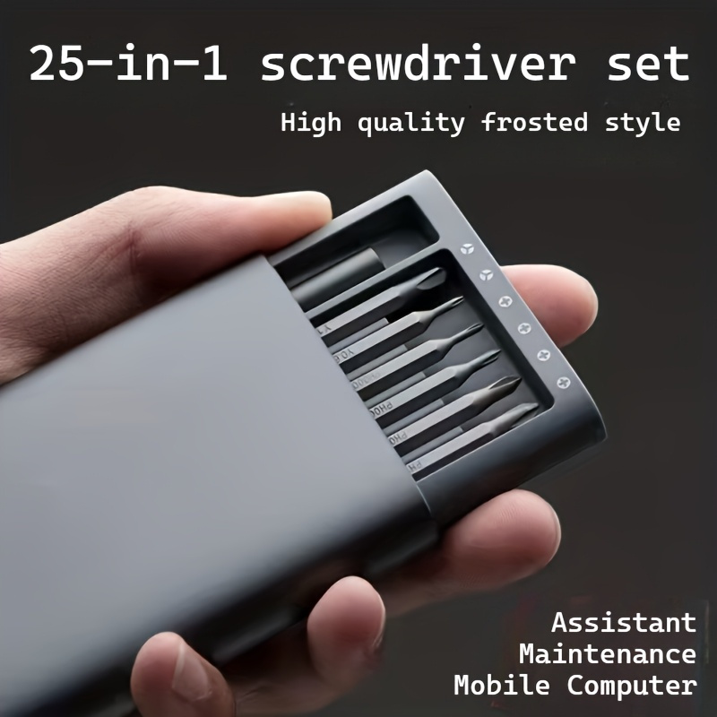 Micro Screwdriver Kit - 25-in-1 Magnetic Precision Screwdriver Set –