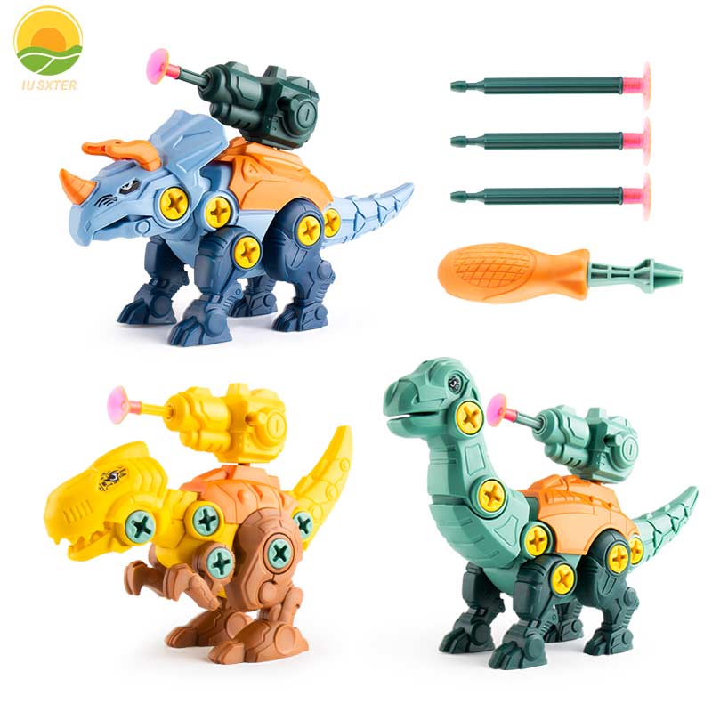 Micro Screwdriver Kit - Children Dinosaurs Mount Constructor Model Set