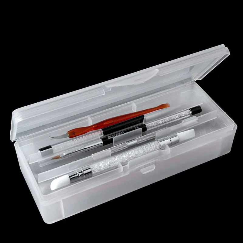 1Pc Rectangle Double-layer Nai - đánh giá và giá Nail File Titanium