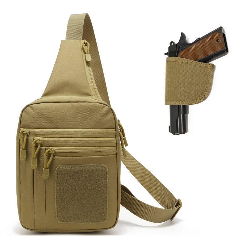 New Tactical Chest Bag Pistol  - đánh giá và giá Edc Carry Backpack