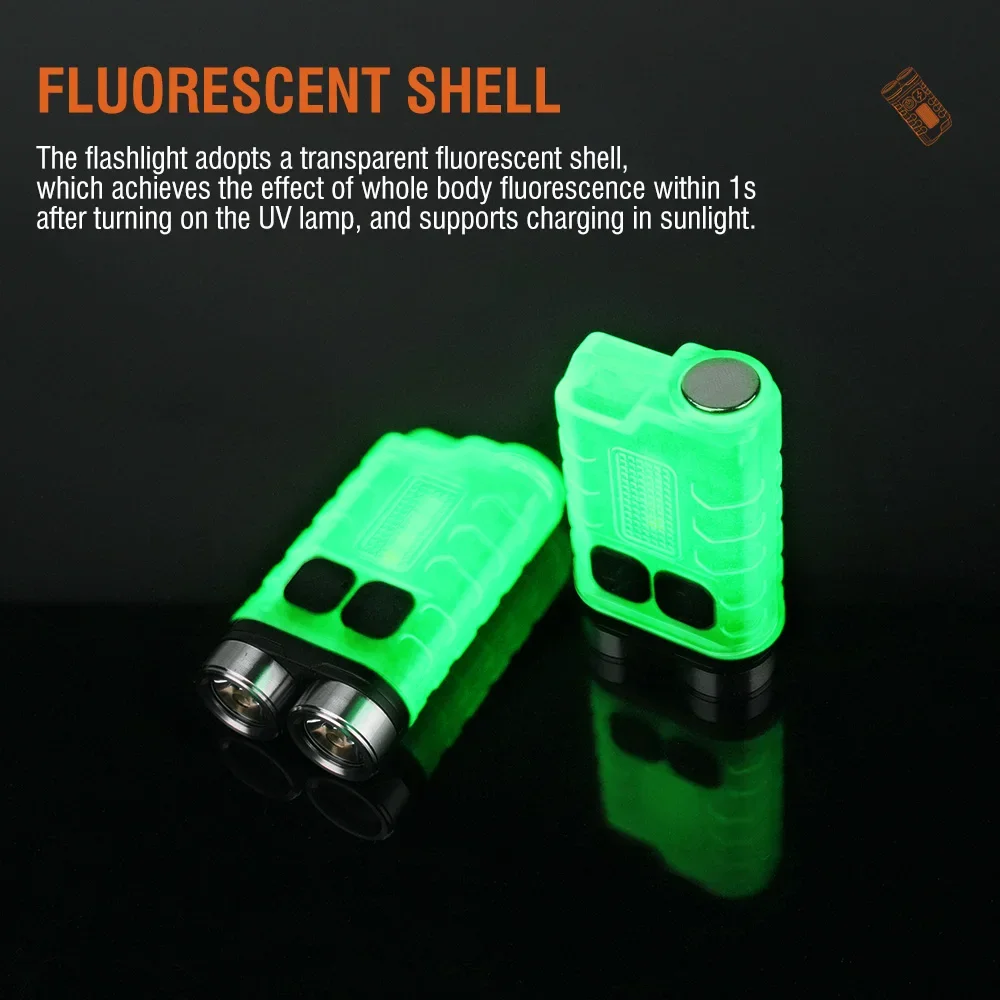 BORUiT V3 LED Móc Khóa Di Động - đánh giá và giá Keychain Flashlight
