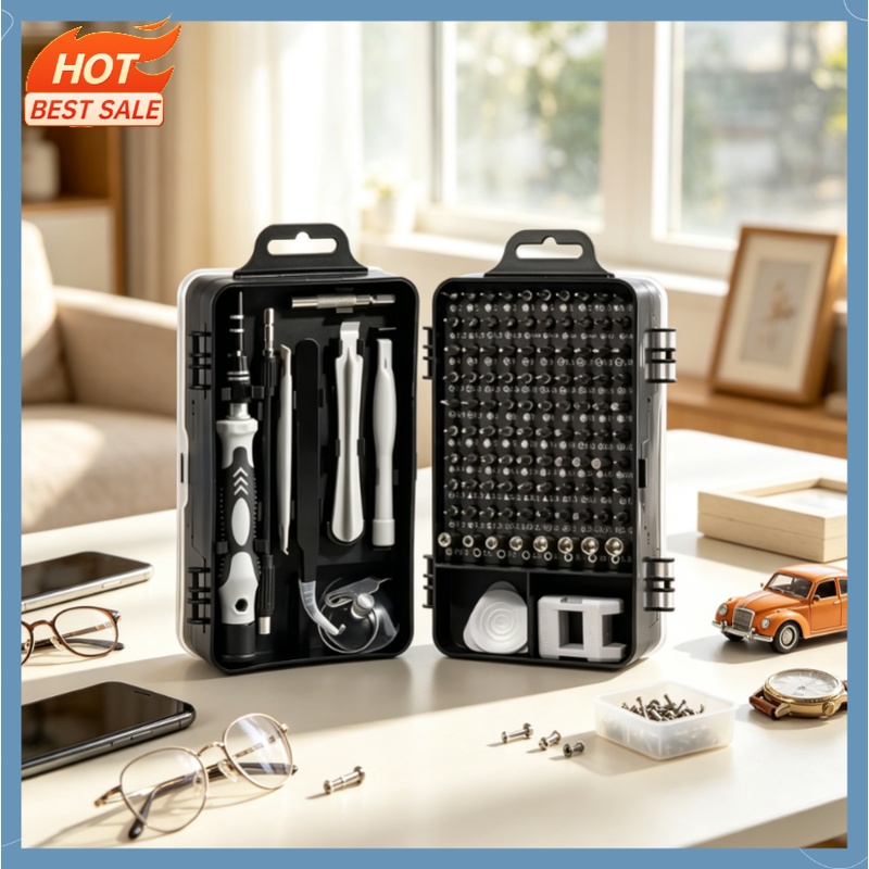 115 in 1 Professional Precisio - đánh giá và giá Micro Screwdriver Kit