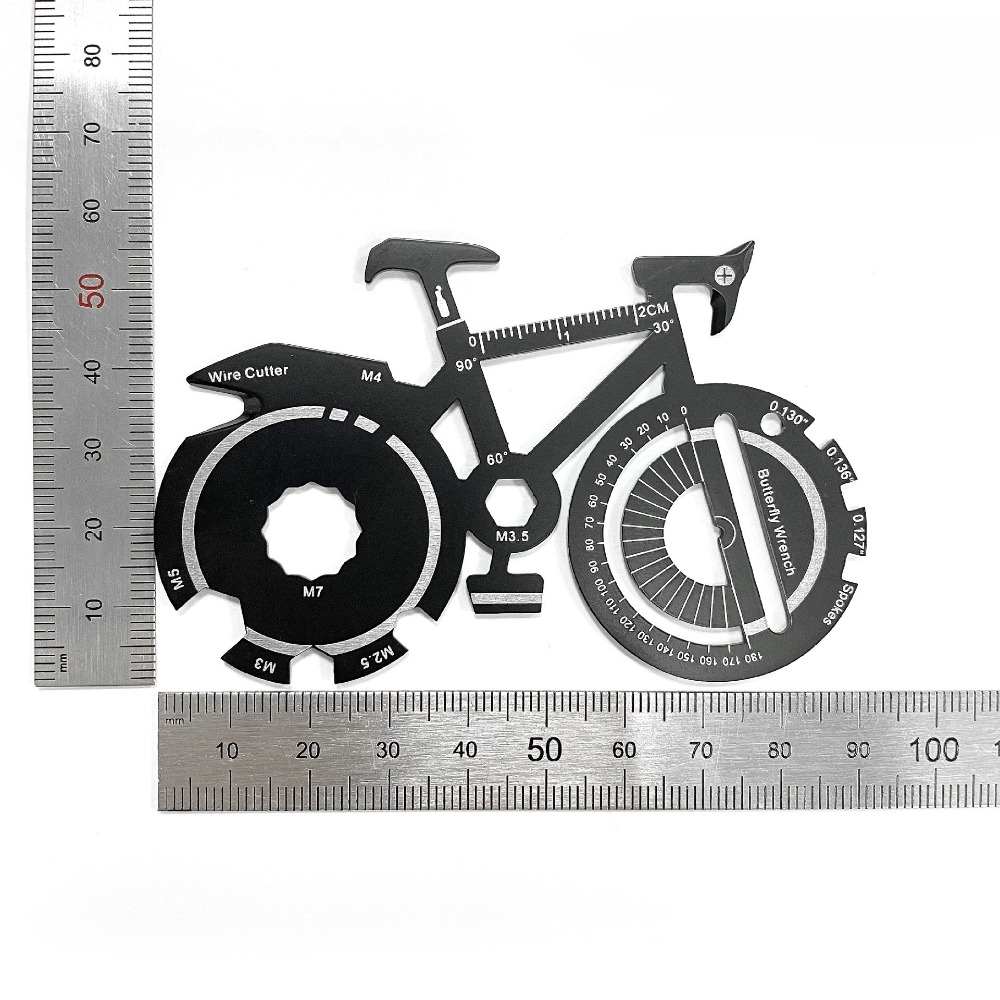 ​​20-in-1 Bicycle Multitool Ca - đánh giá và giá Multitool Credit Card