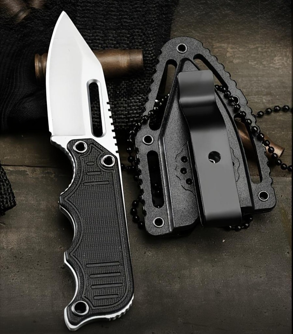 Portable Neck Knife with Kydex - đánh giá và giá Everyday Carry (Edc) Knife