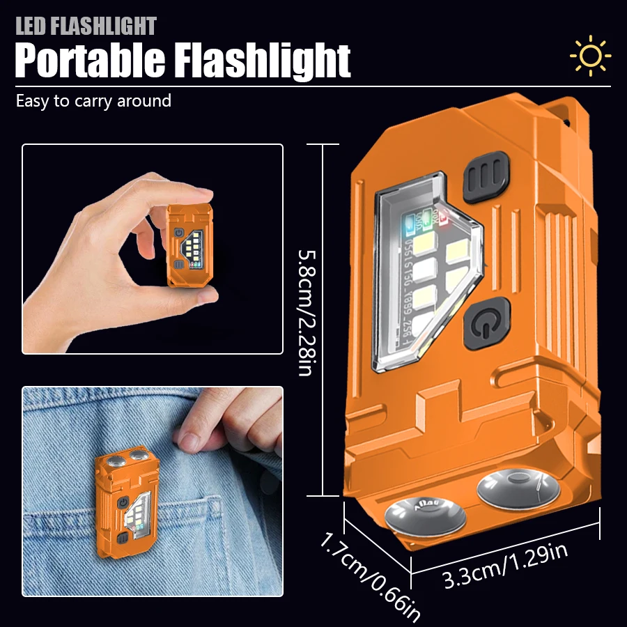 Mini Keychain EDC Flashlight R - đánh giá và giá Keychain Flashlight