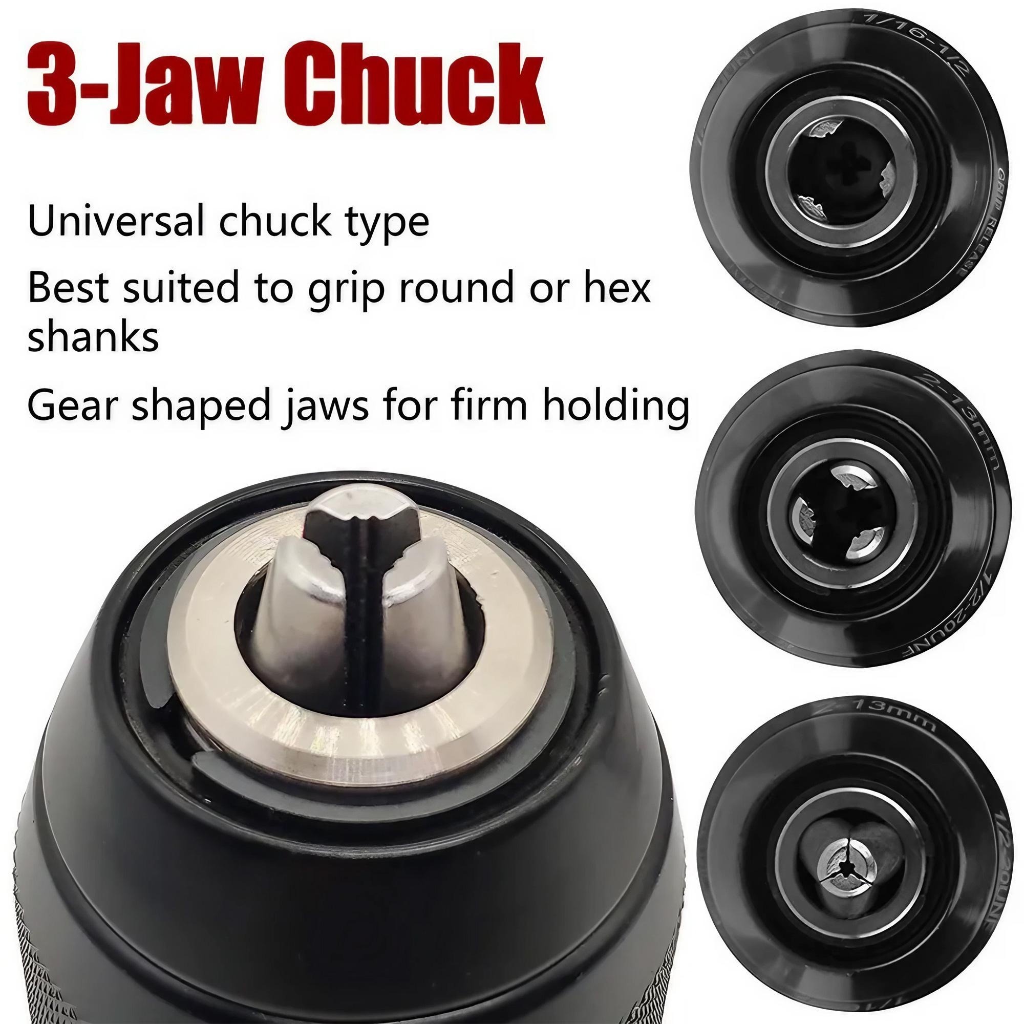 4Pcs 2-13mm Keyless Metal Dril - đánh giá và giá Micro Screwdriver Kit