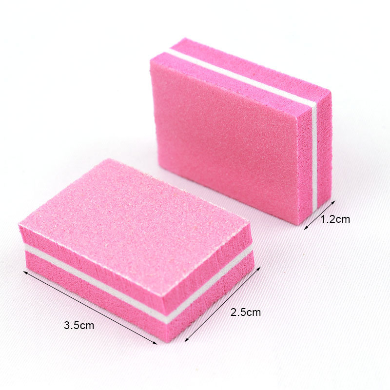 10/50pcs Mini Nails Art Buffer - đánh giá và giá Nail File Titanium