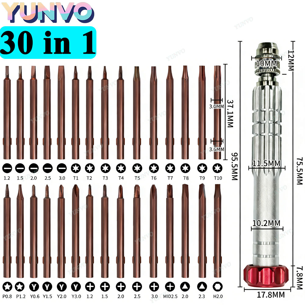 30 in 1 Magnetic Precision Scr - đánh giá và giá Micro Screwdriver Kit
