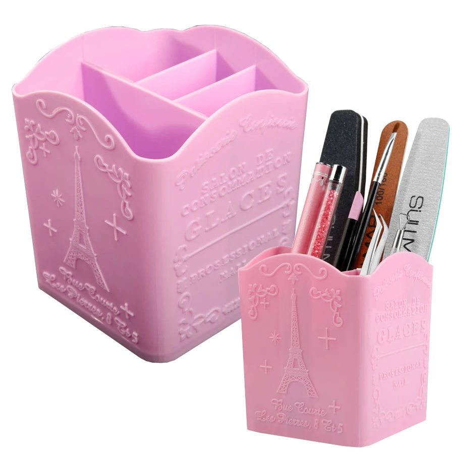 4-Compartment Nail Art Brush H - đánh giá và giá Nail File Titanium