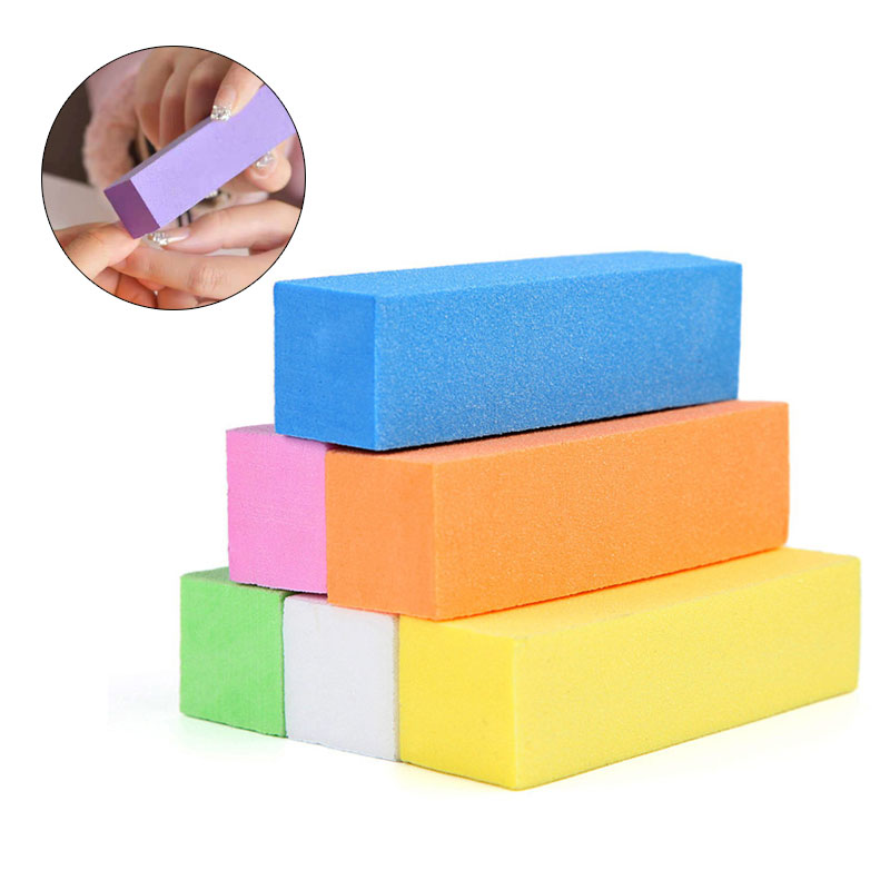 2 Chiếc Bền Bọt Biển Móng Tập  - đánh giá và giá Nail File Titanium