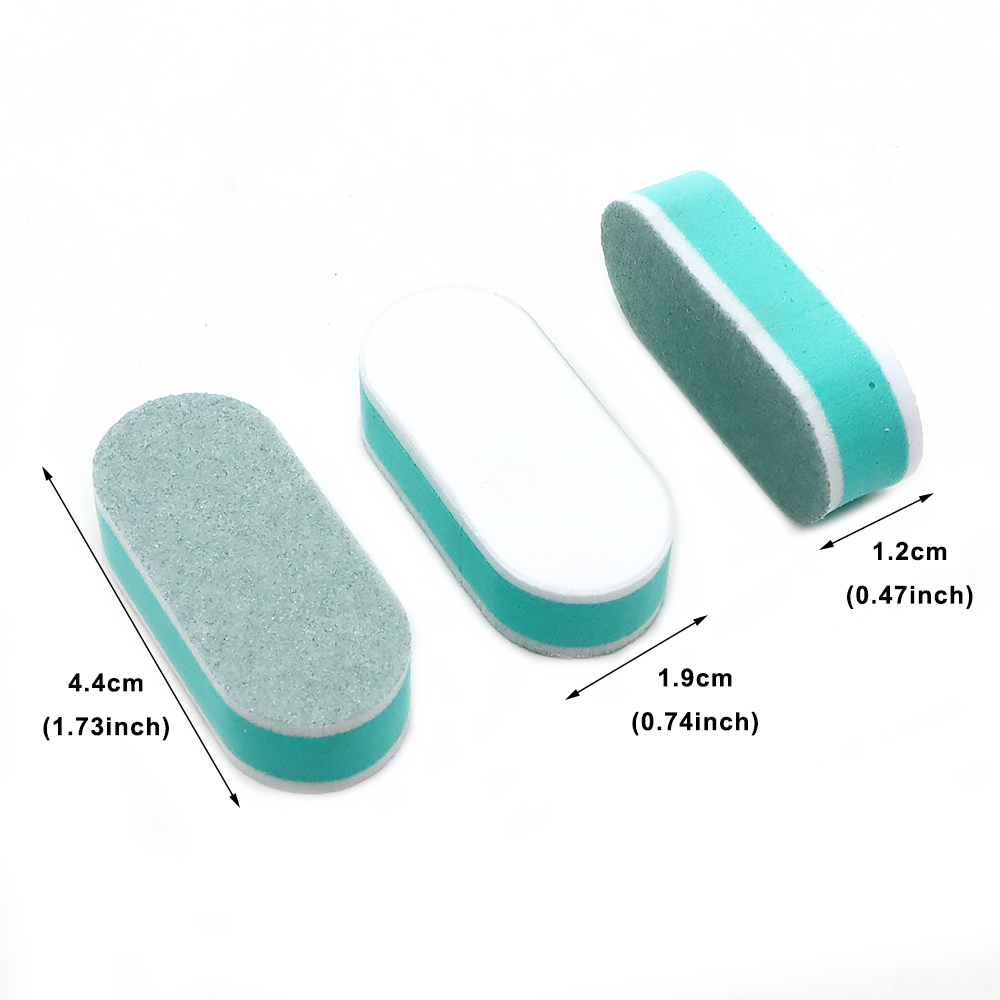 10/60/120pcs Mini Nail Buffer  - đánh giá và giá Nail File Titanium