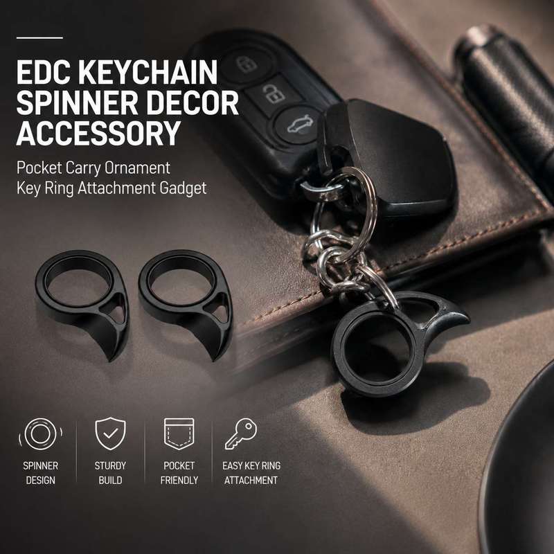 EDC Keychain Spinner Decor Acc - đánh giá và giá Edc Carry Accessories