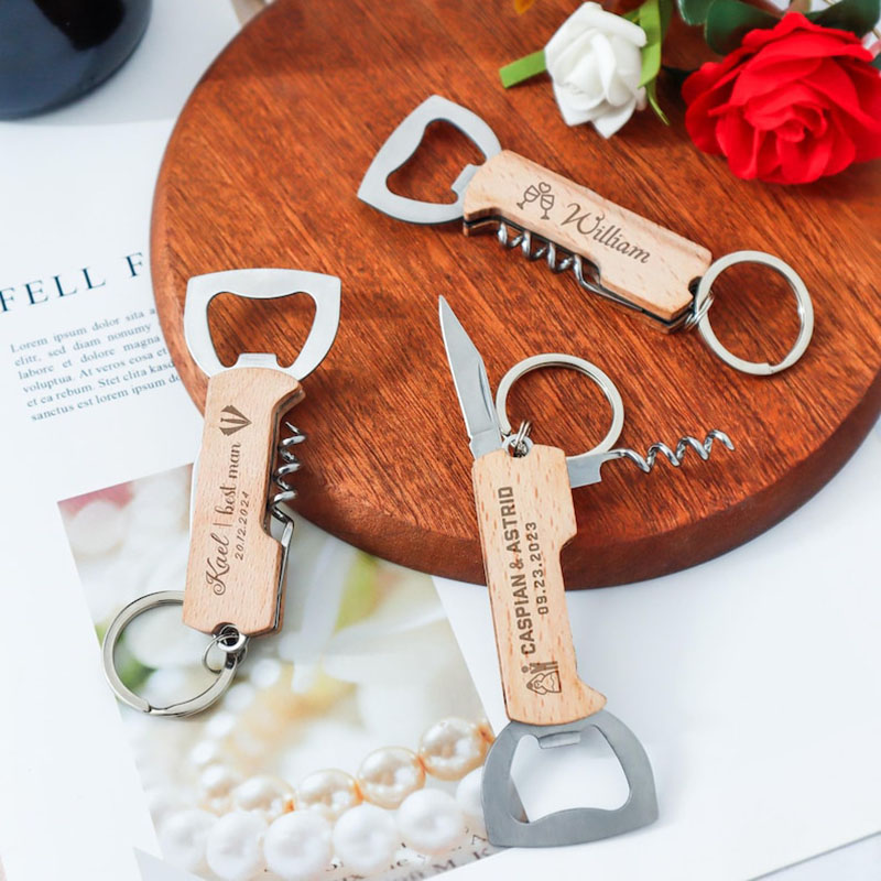 Custom Engraved Logo Bottle Op - đánh giá và giá Bottle Opener Keyring