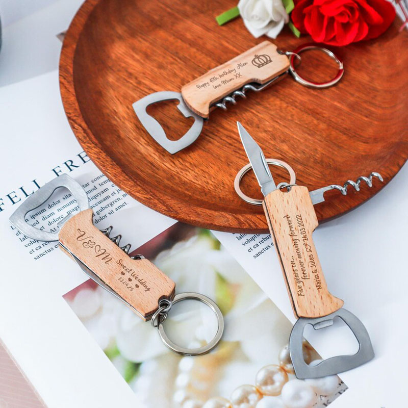 Custom Engraved Logo Bottle Op - đánh giá và giá Bottle Opener Keyring