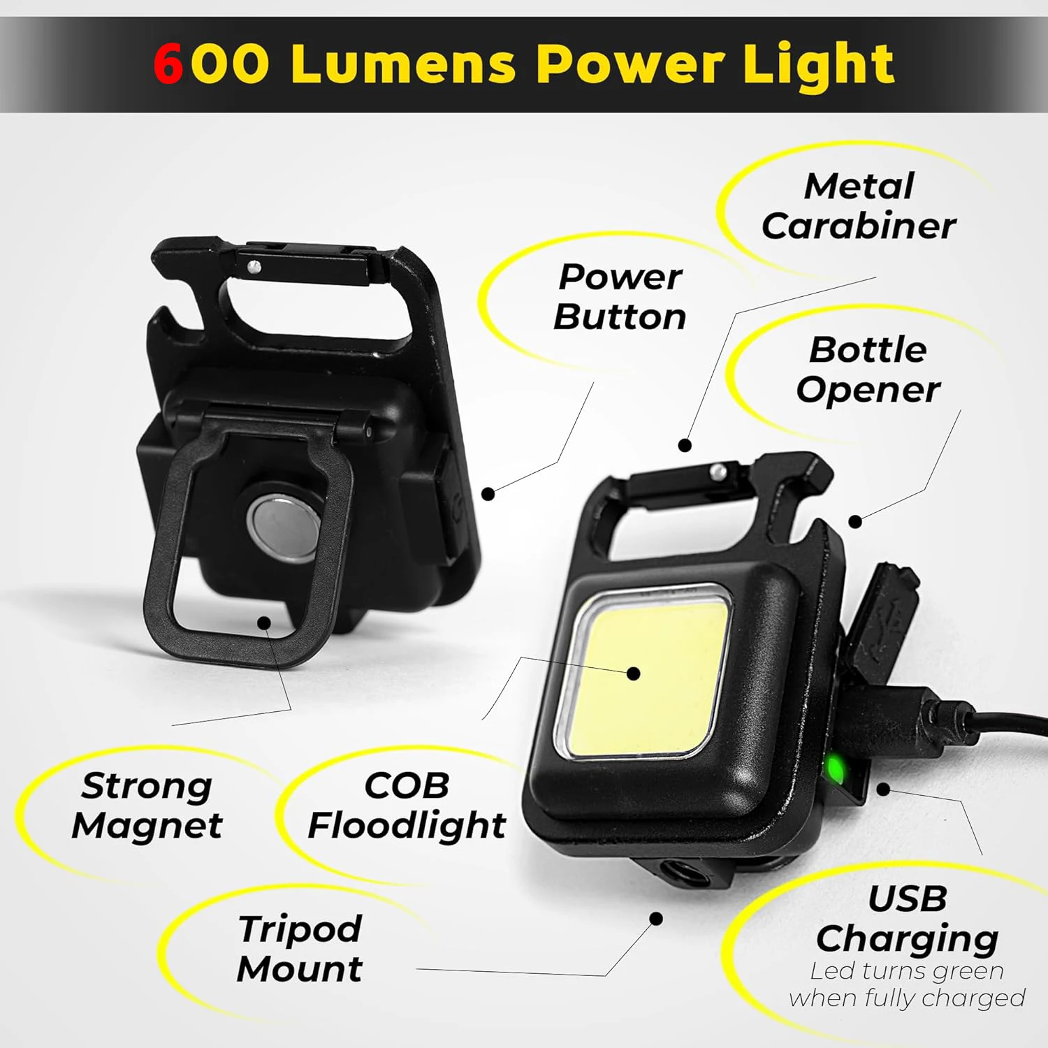 Portable Keychain Light Mini M - đánh giá và giá Keychain Flashlight