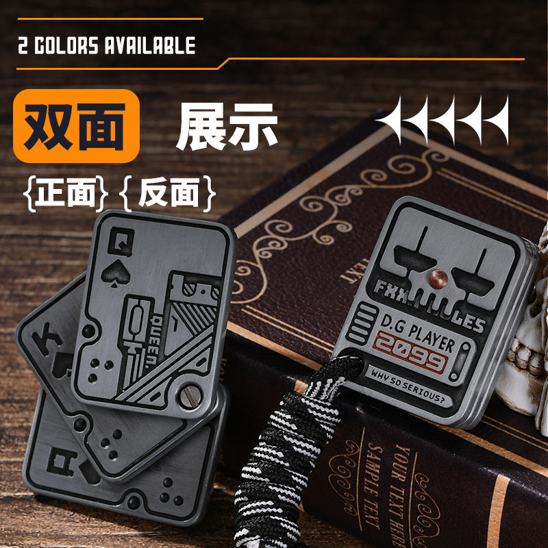 Finger stress-relieving card-d - đánh giá và giá Edc Carry Positions