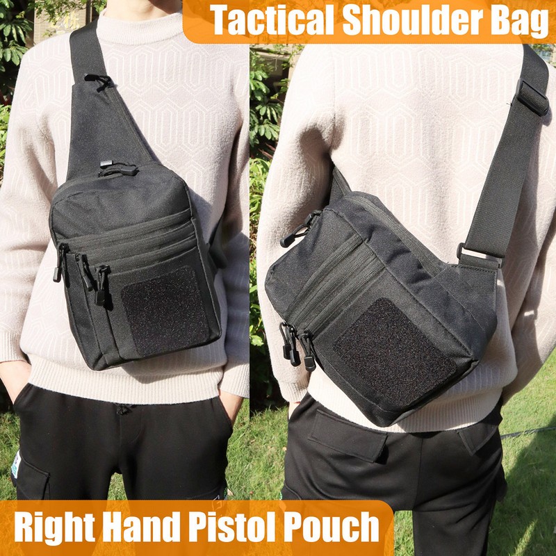 New Tactical Chest Bag Pistol  - đánh giá và giá Edc Carry Backpack