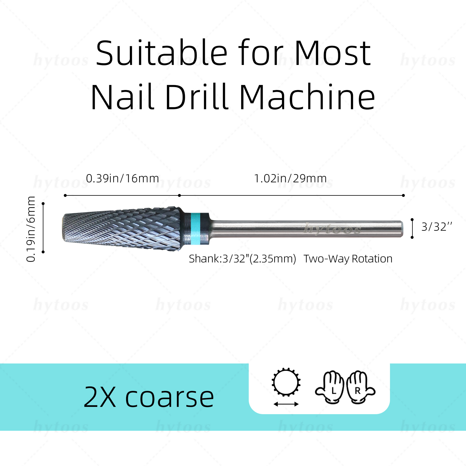 HYTOOS Safety 5 in 1 Pro Nail  - đánh giá và giá Nail File Titanium