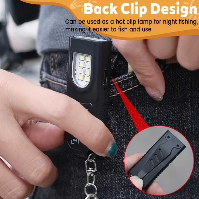 Multifunctional Mini COB LED K - đánh giá và giá Keychain Flashlight
