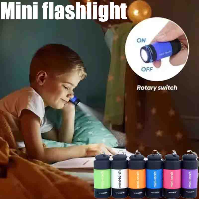 USB Rechargeable Camping Mini  - đánh giá và giá Keychain Flashlight