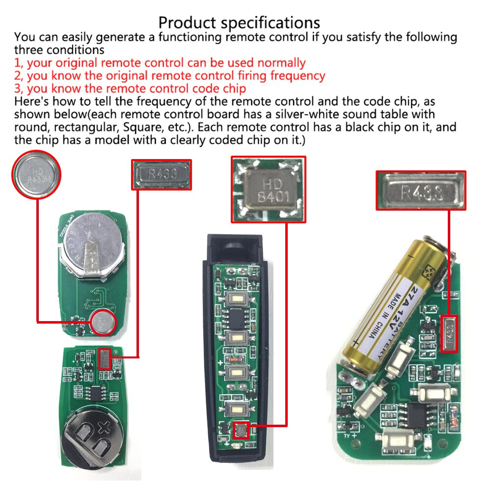 433MHZ Copy Remote Control Aut - đánh giá và giá Bottle Opener Keyring