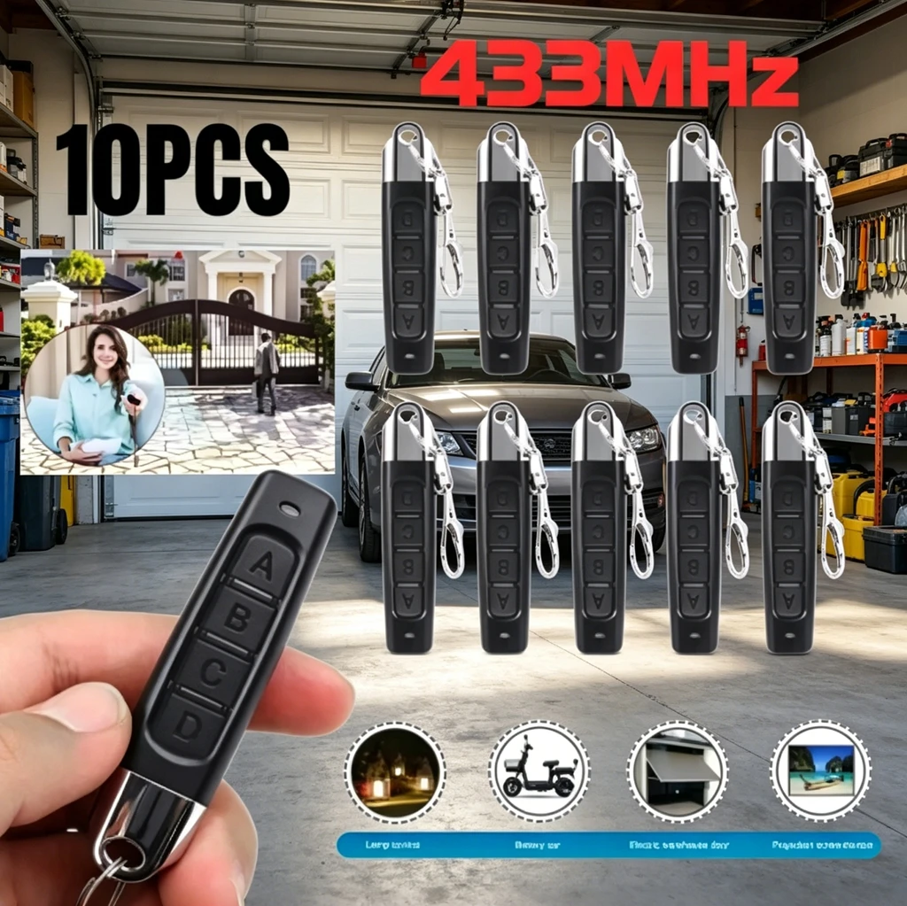 433MHz 4-Button Remote Control - đánh giá và giá Bottle Opener Keyring