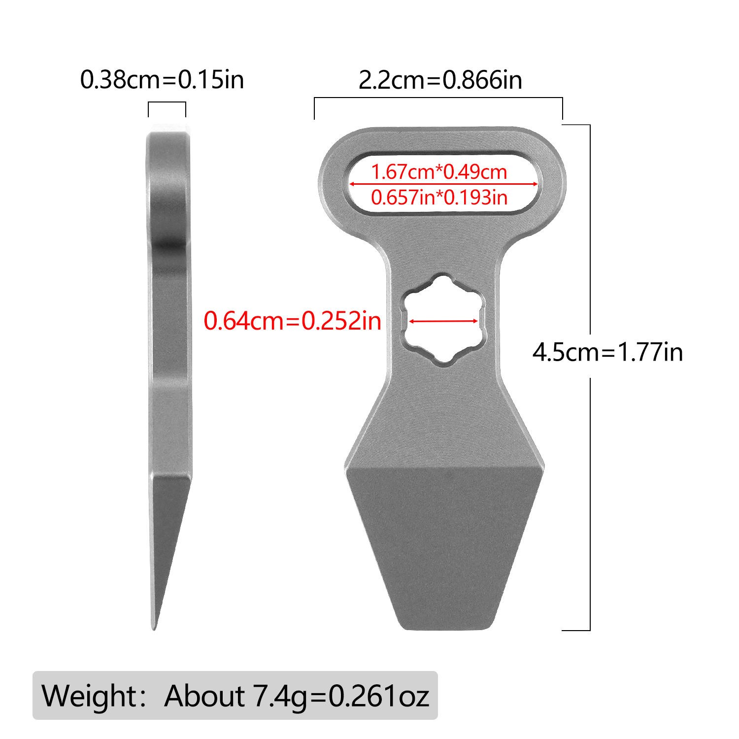 TC4 Titanium Alloy Keychain Pe - đánh giá và giá Edc Day Carry