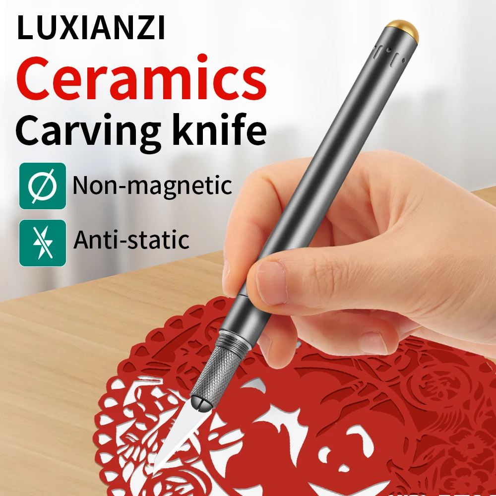 LUXIANZI Ceramics Blade Carvin - đánh giá và giá Pocket Knife Ceramic