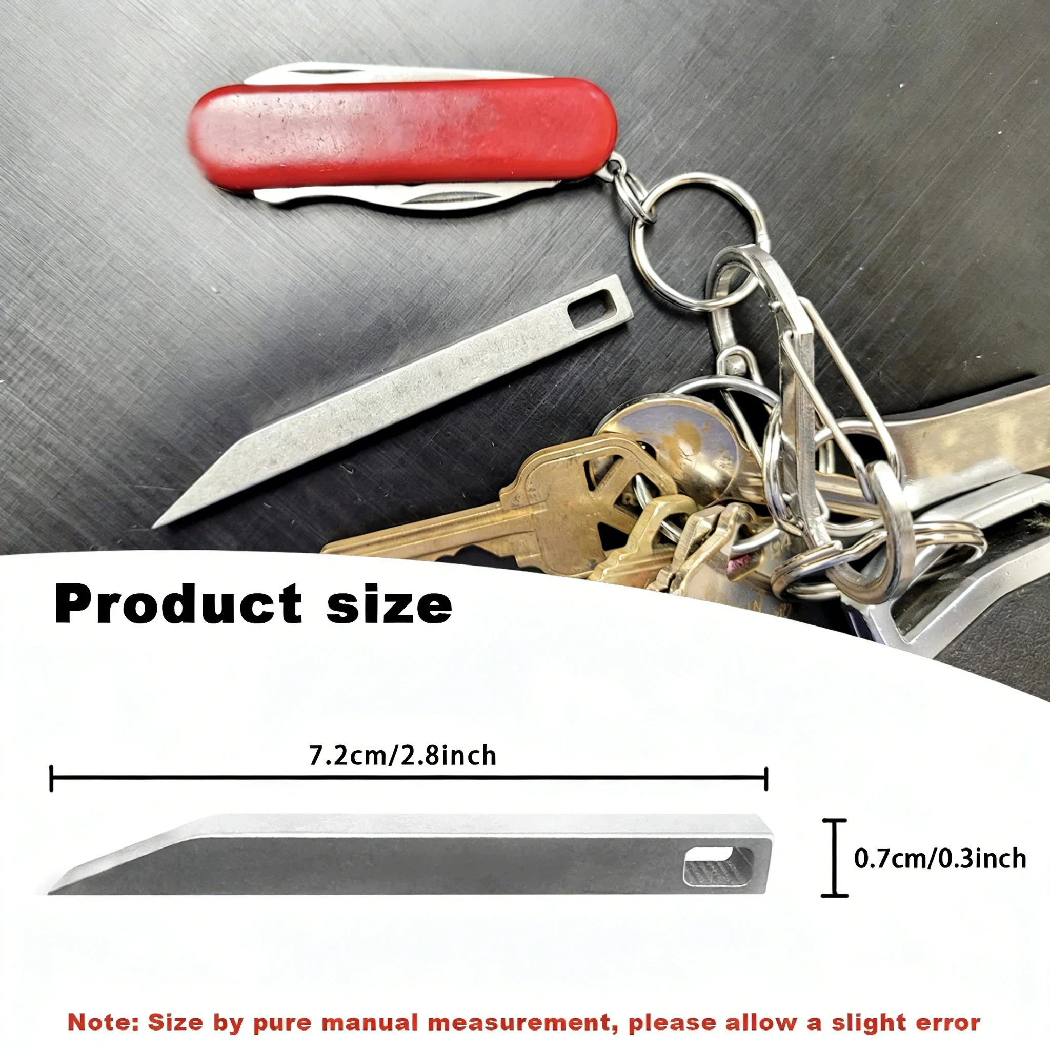 Heavy Duty Keychain Prybar EDC - đánh giá và giá Edc Every Day Carry おもちゃ