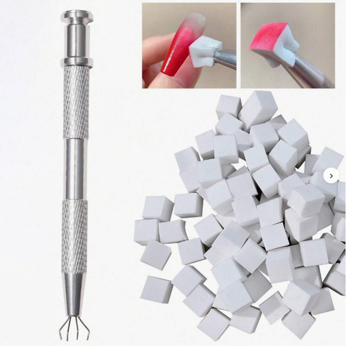 1set 100pcs Nail Care Gradual  - đánh giá và giá Nail File Titanium