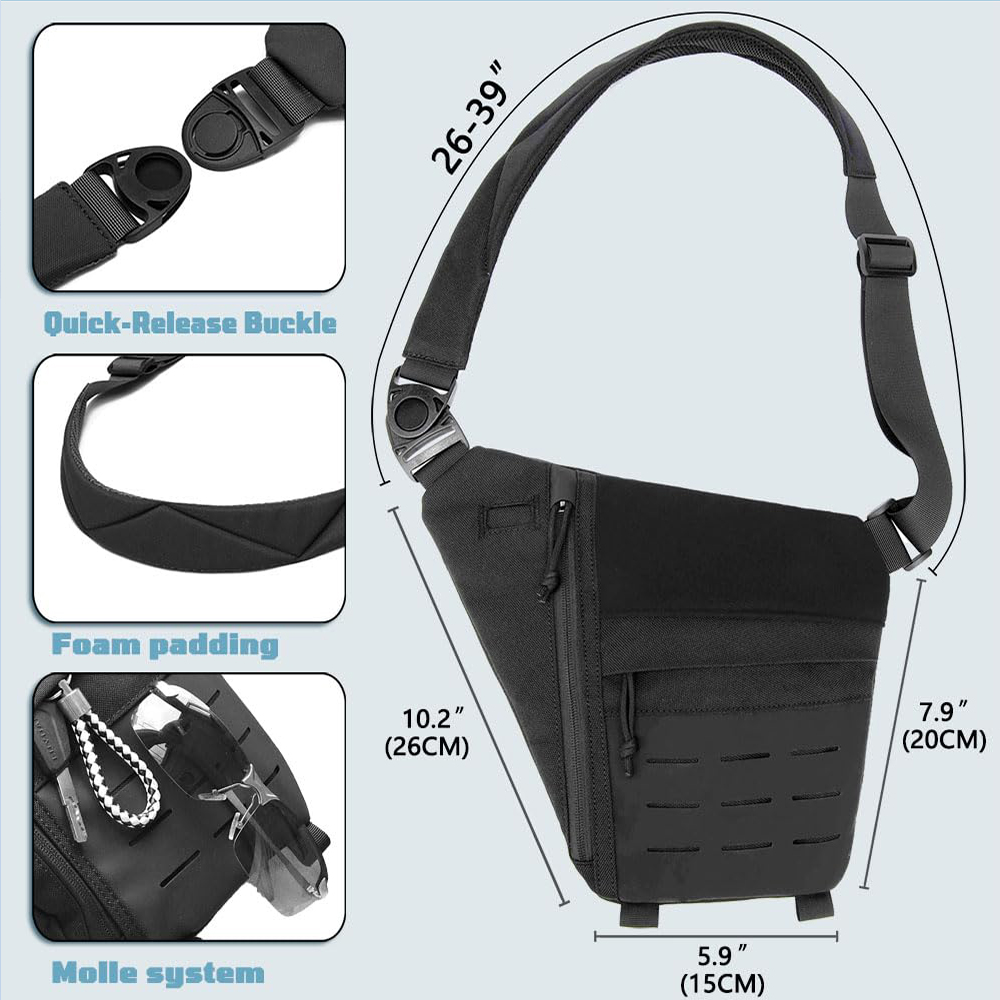 Tactical Bag Concealed Gun Bag - đánh giá và giá Edc Carry Backpack