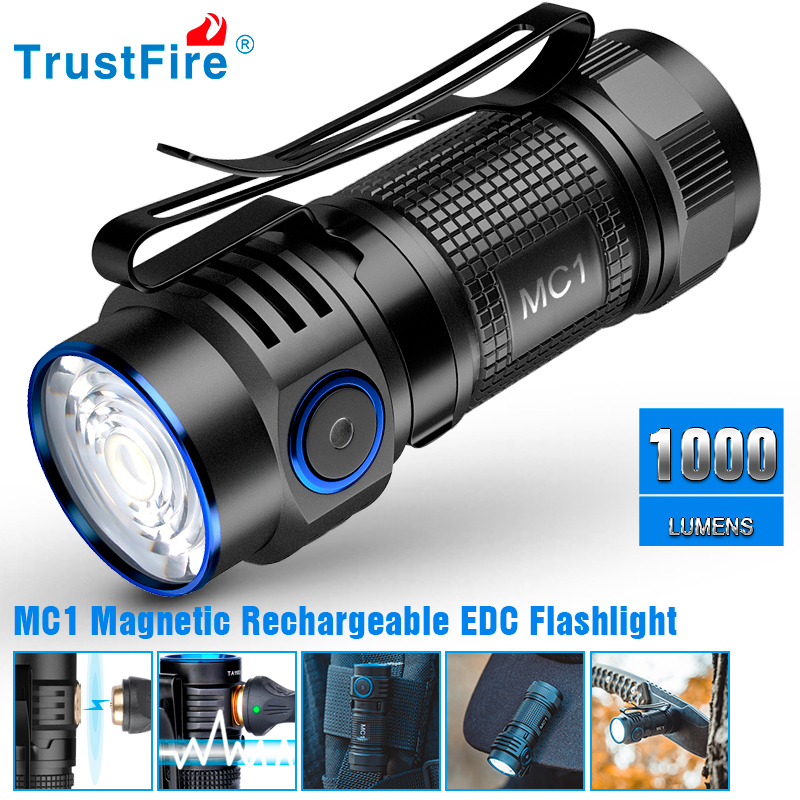 Trustfire MC1 Usb Rechargeable - đánh giá và giá Edc Every Day Carry おもちゃ